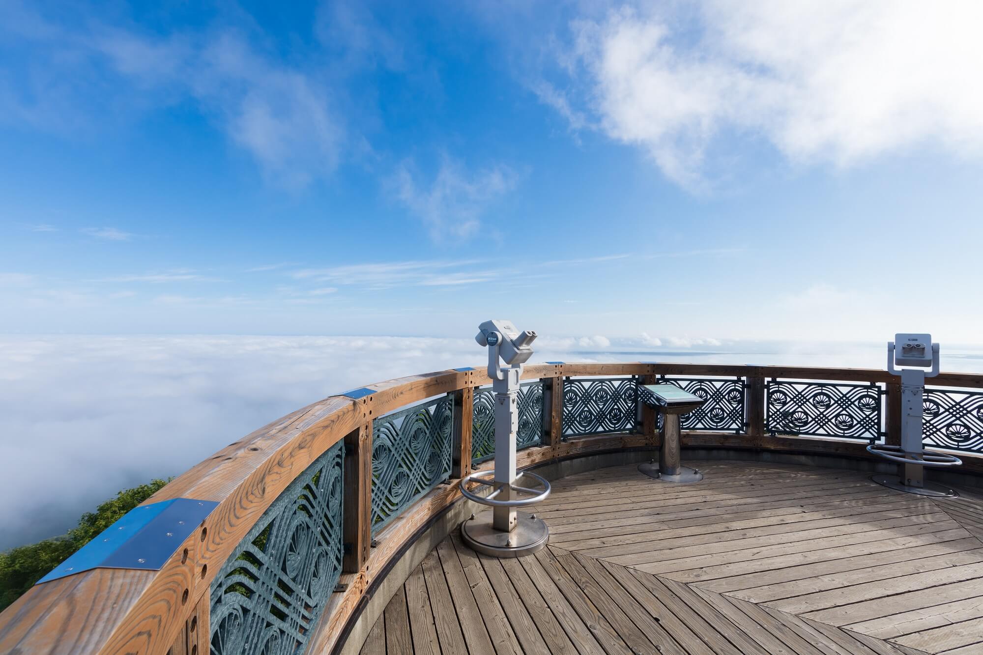 サロマ湖展望台からの風景