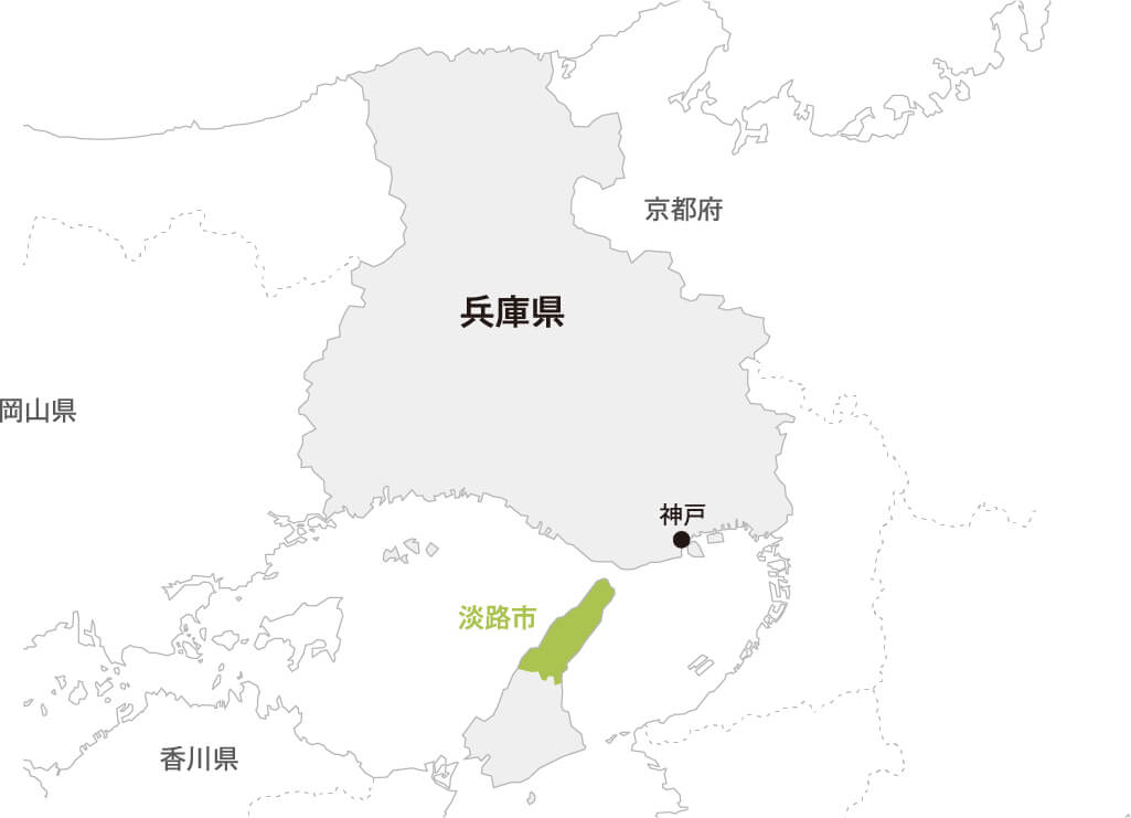 兵庫県 淡路市マップ画像