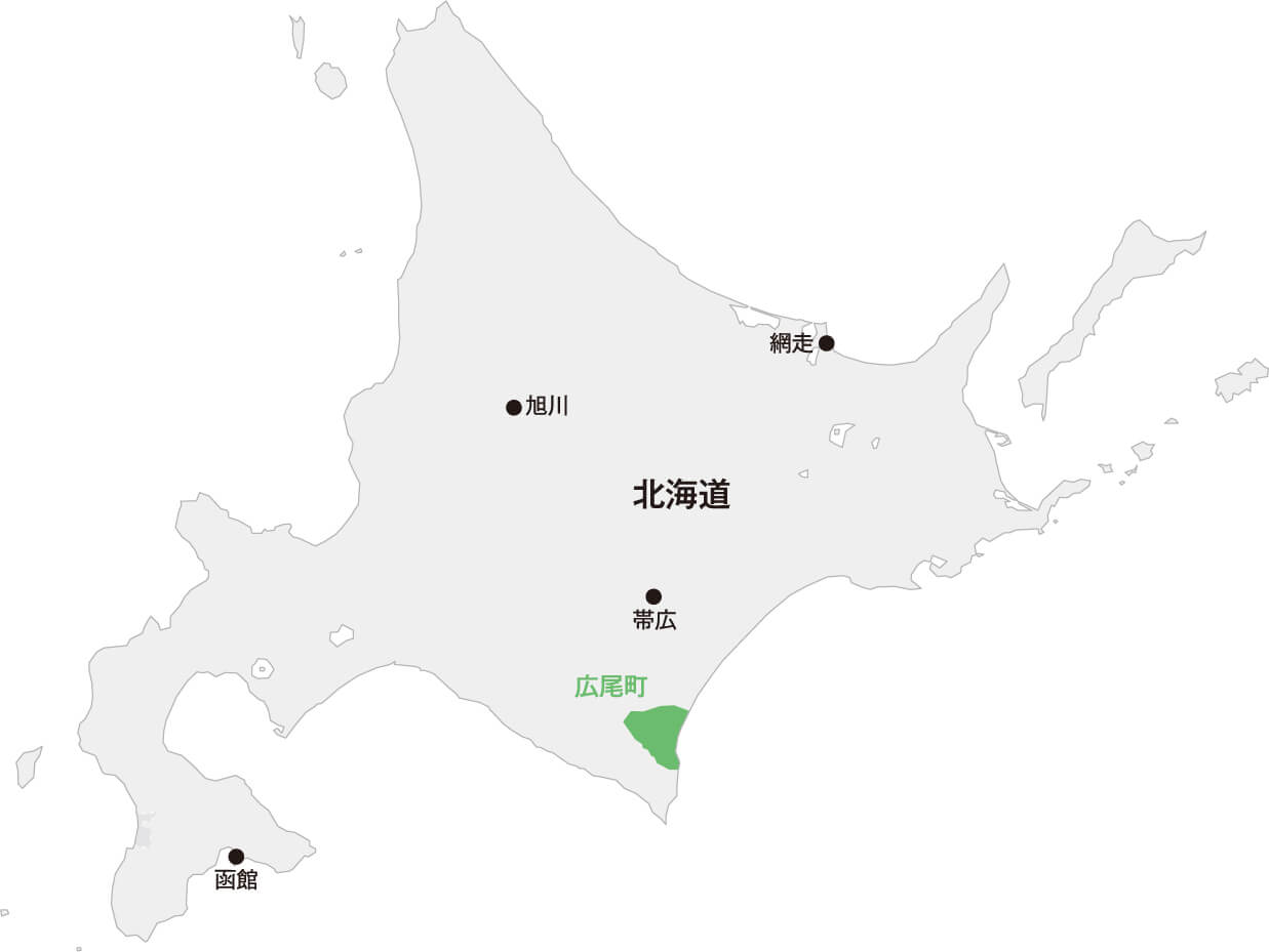 北海道 広尾町マップ画像