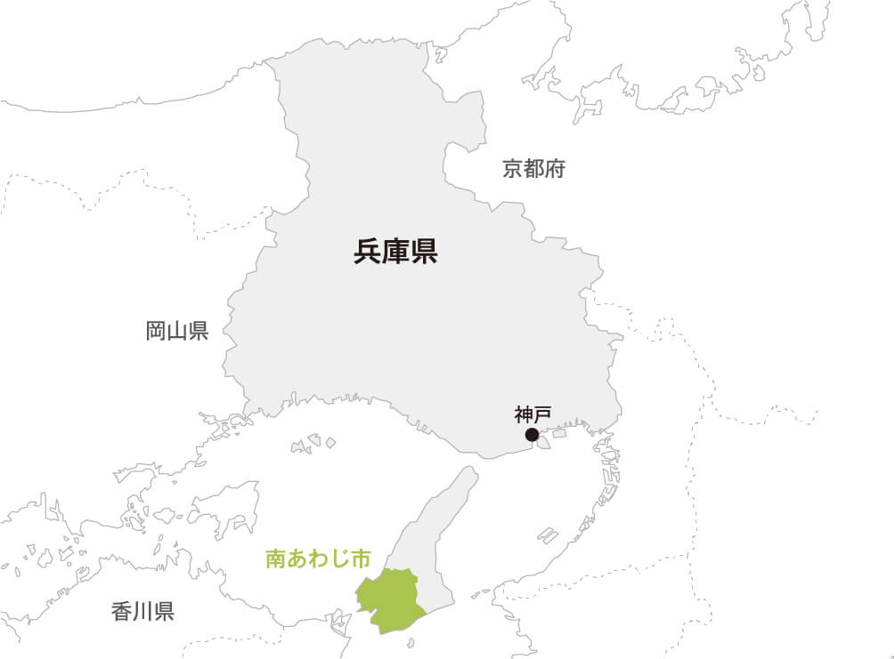兵庫県 南あわじ市マップ画像
