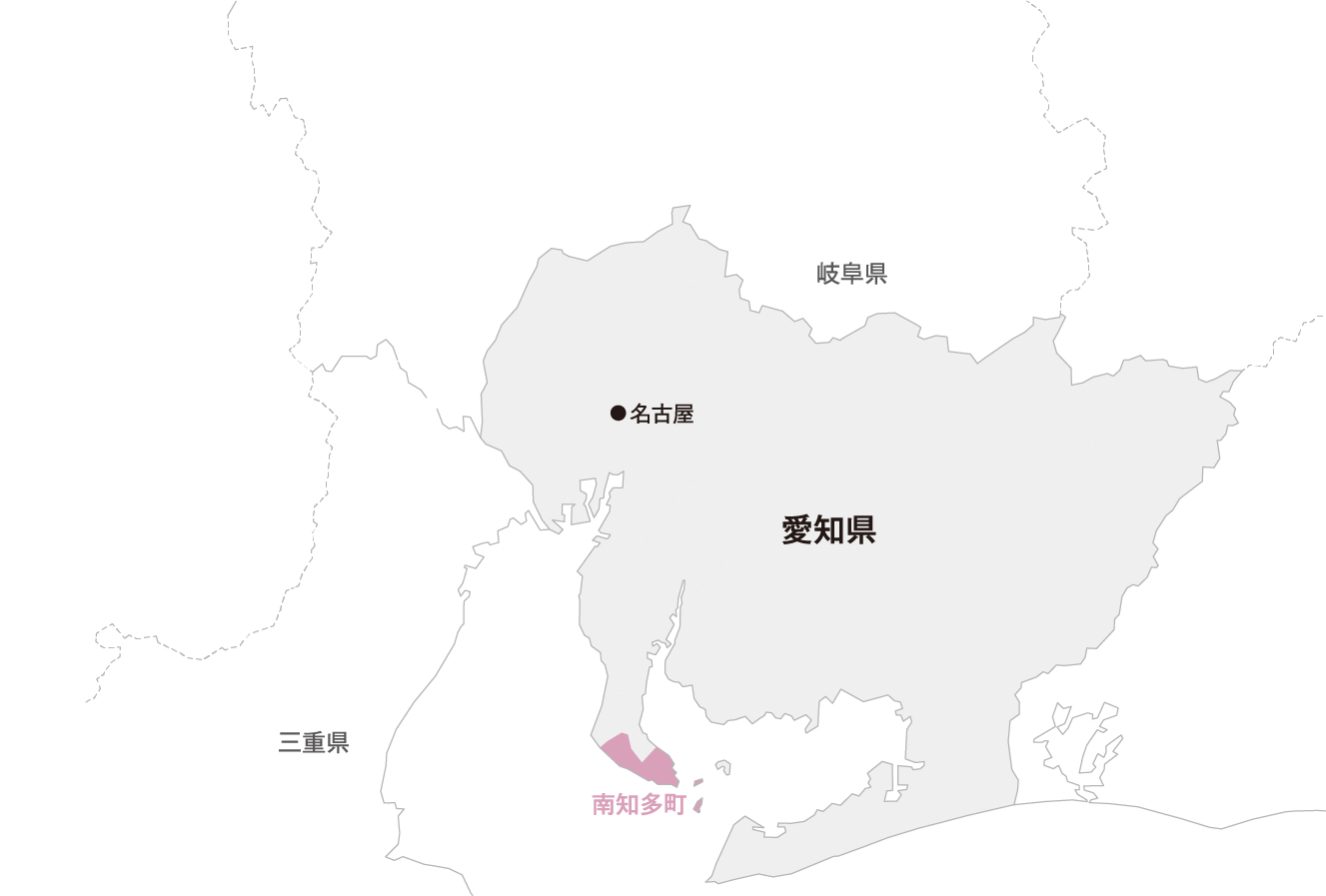愛知県 南知多町マップ画像