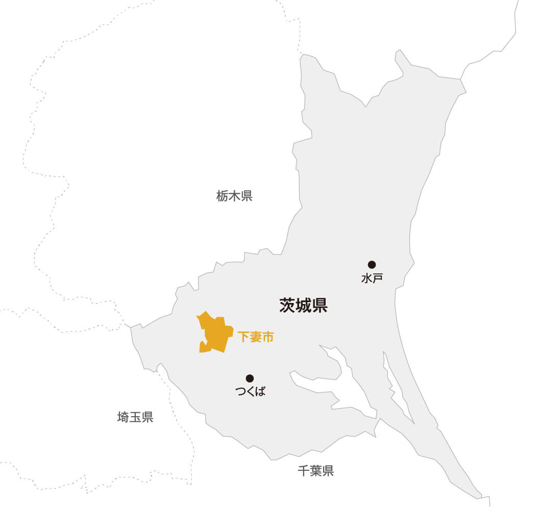 茨城県 下妻市マップ画像