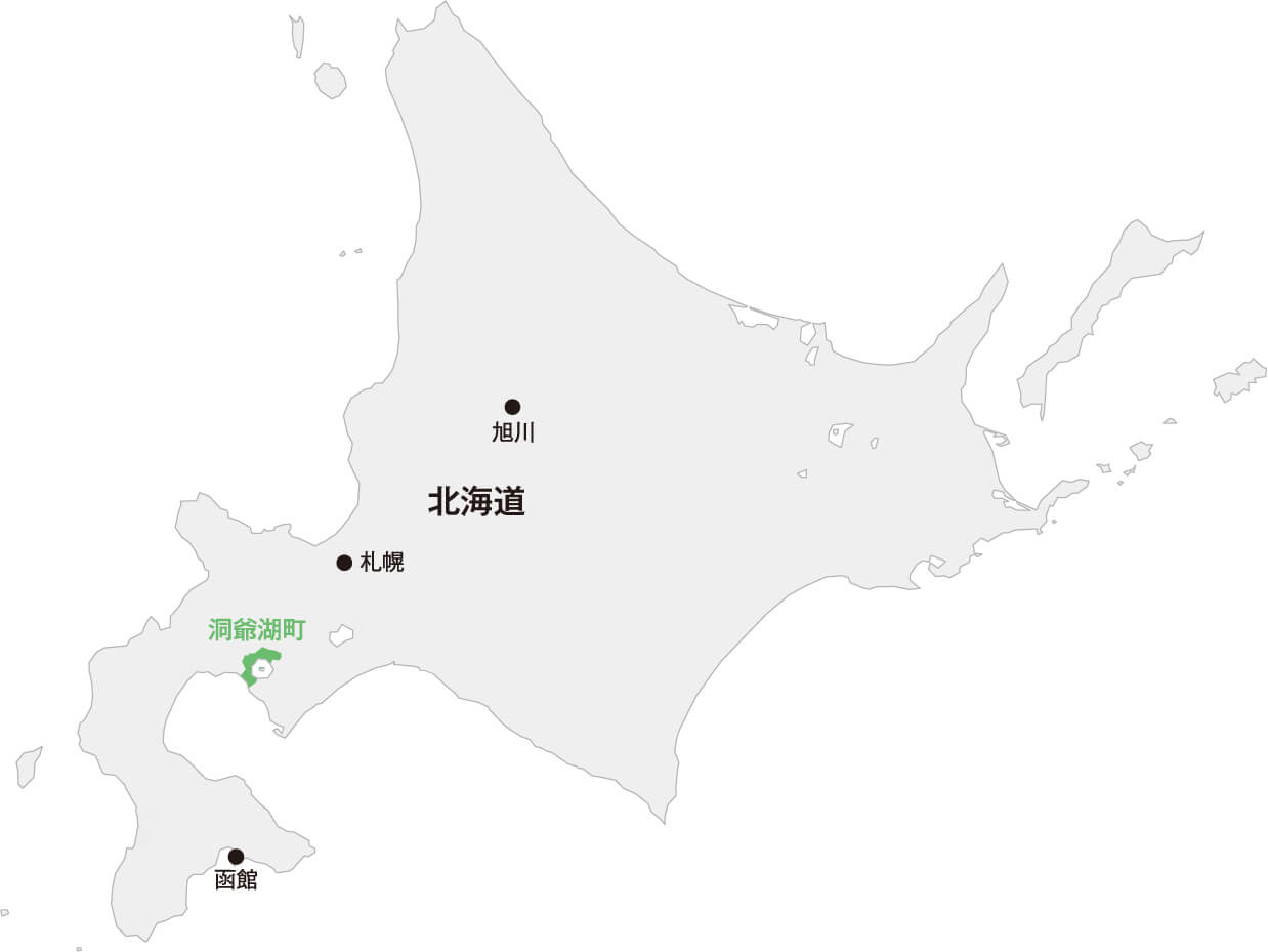 北海道 洞爺湖町マップ画像