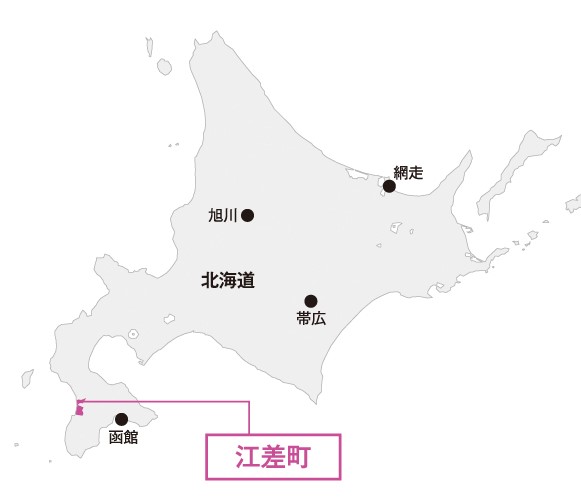 北海道 江差町マップ画像