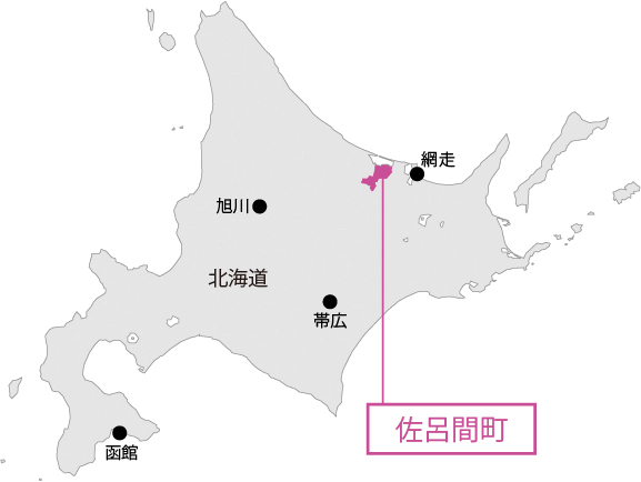 北海道 佐呂間町マップ画像