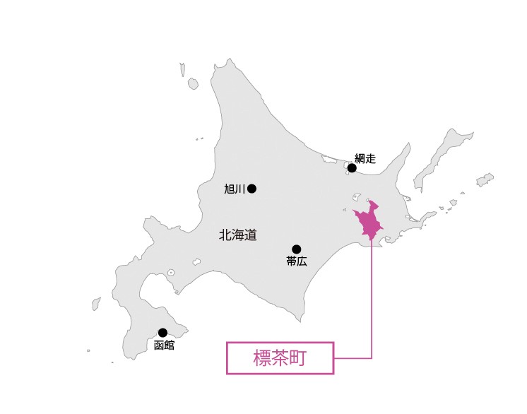 北海道 標茶町マップ画像