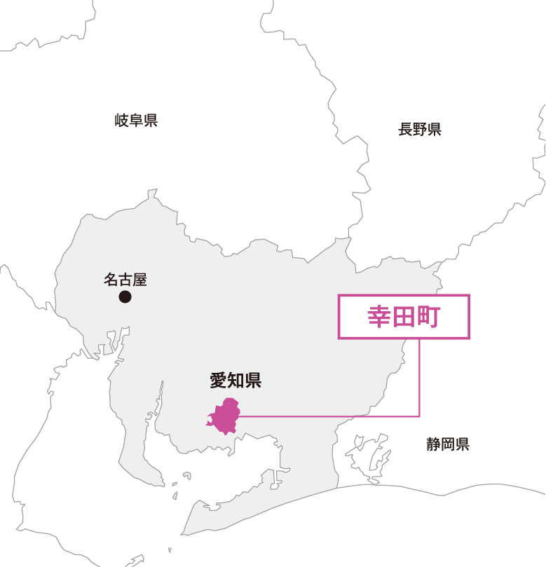 愛知県 幸田町マップ画像