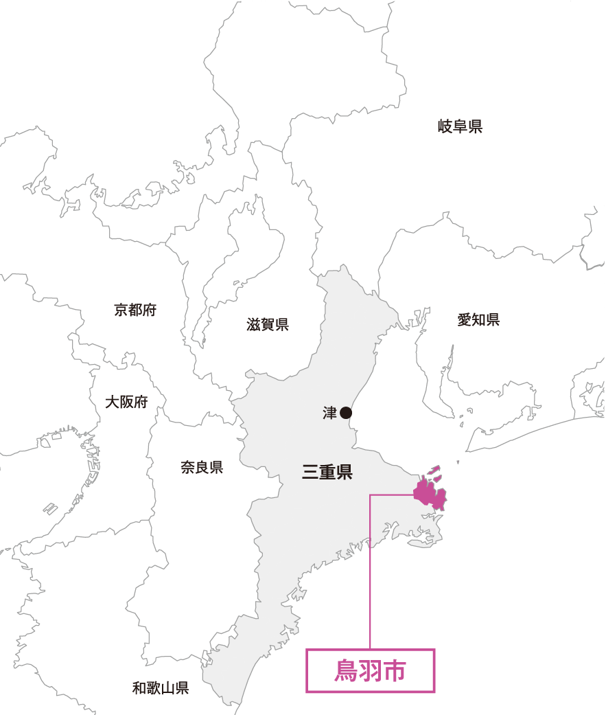 三重県 鳥羽市マップ画像