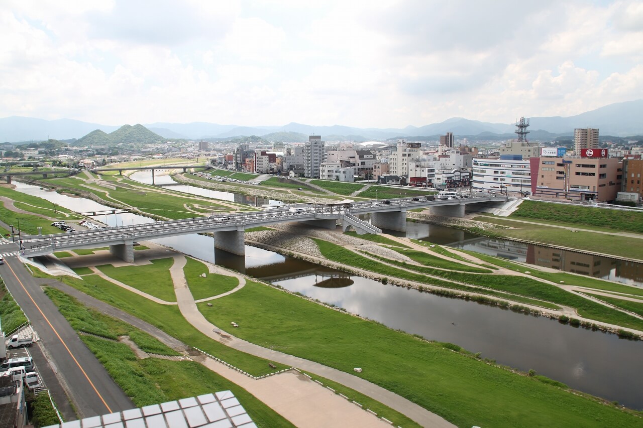飯塚市の風景