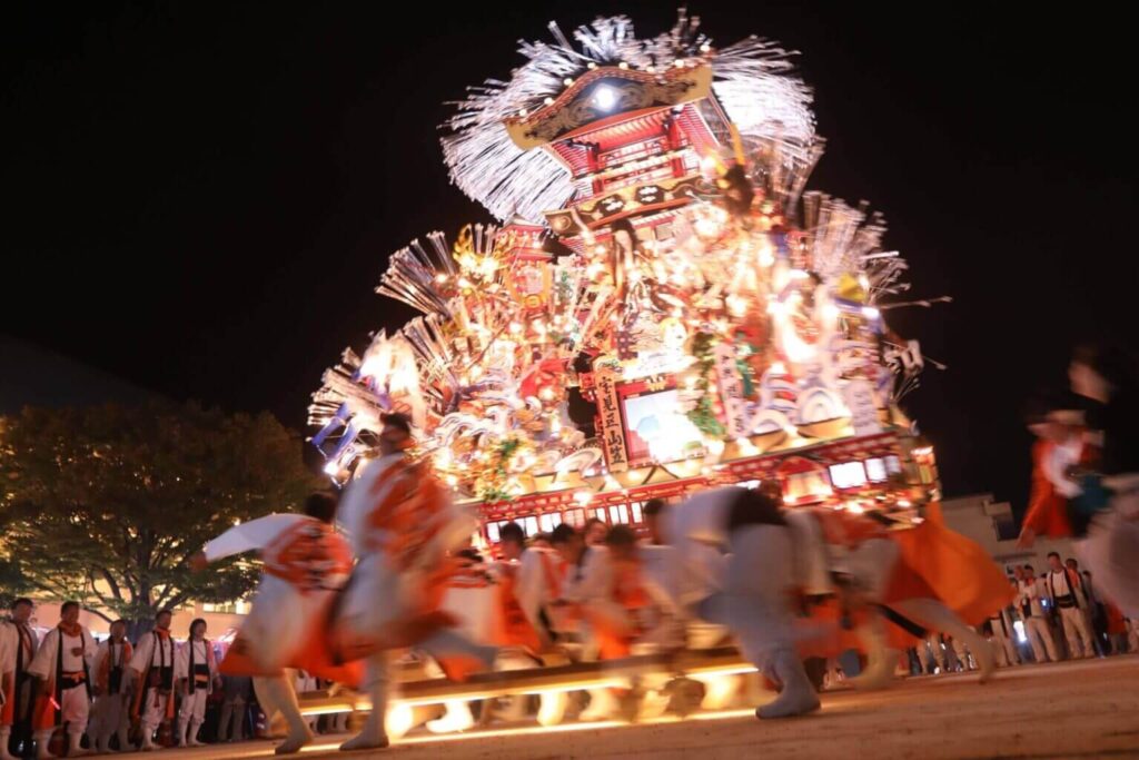 金田・神崎山笠競演会