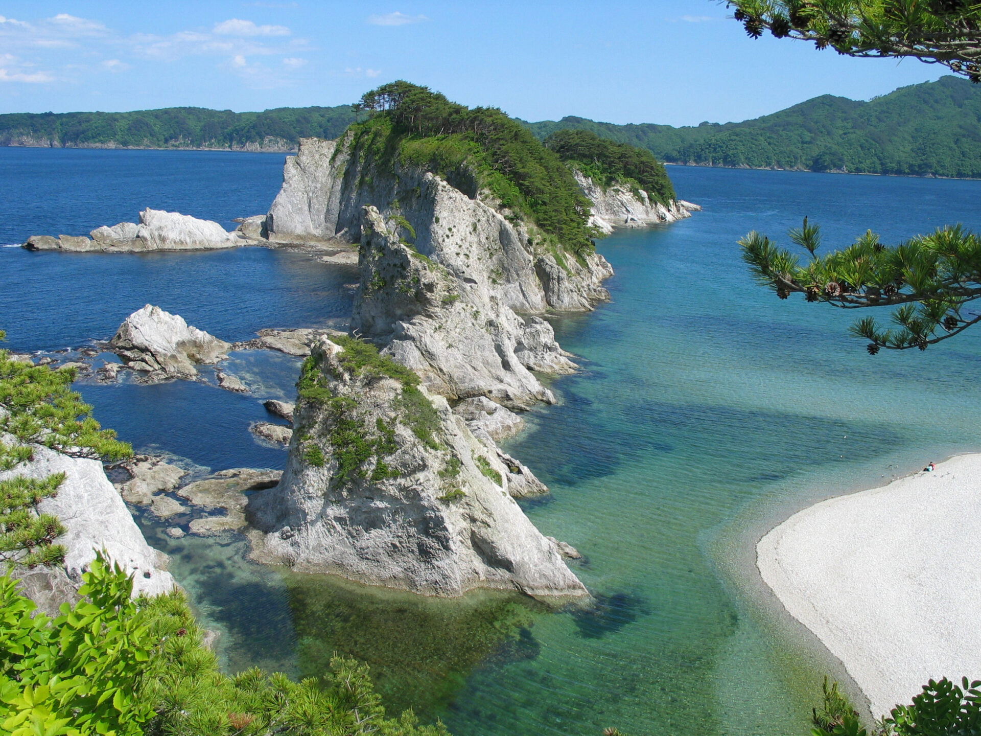 浄土ヶ浜（昼）