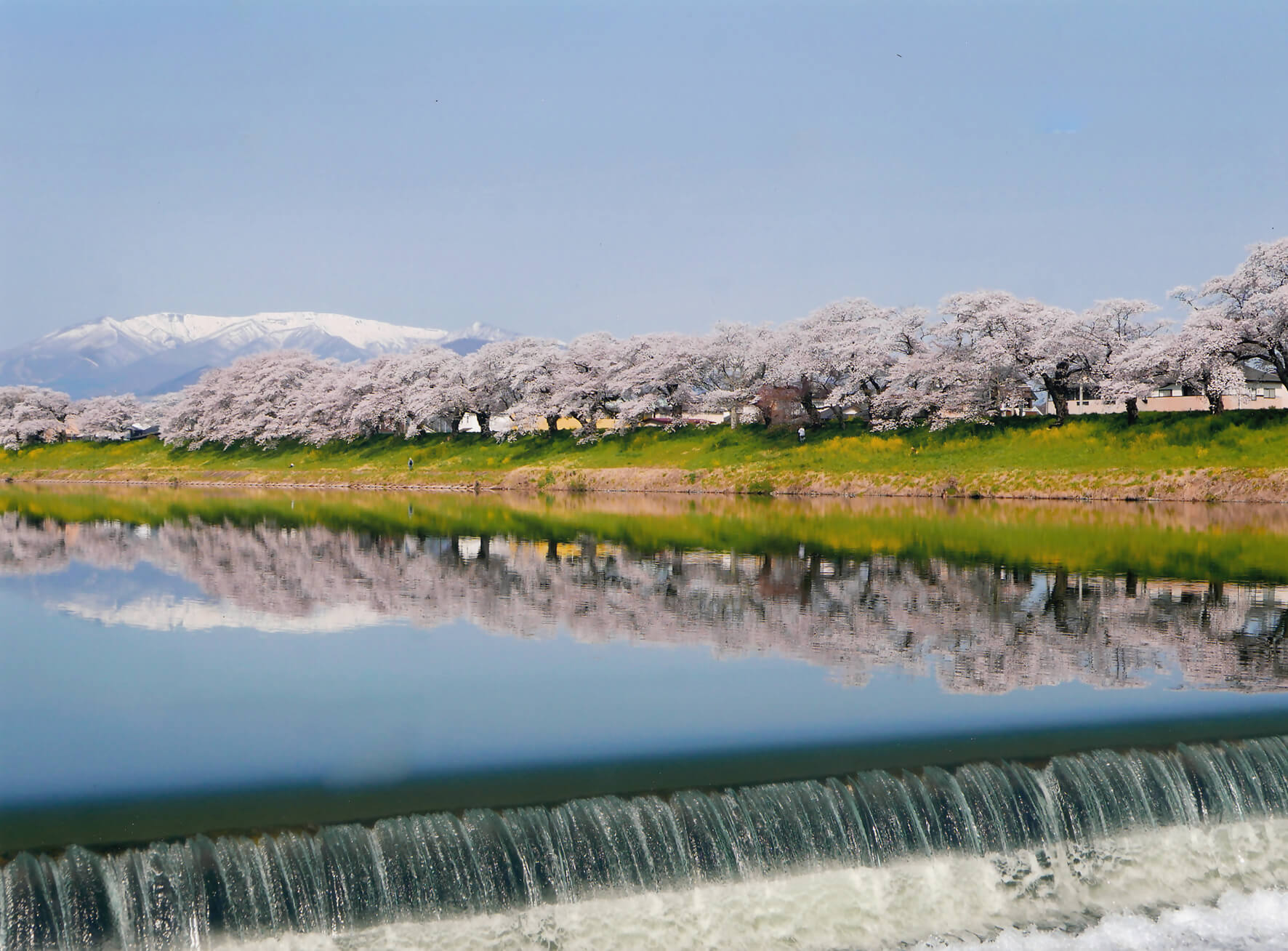 大河原町韮神堰