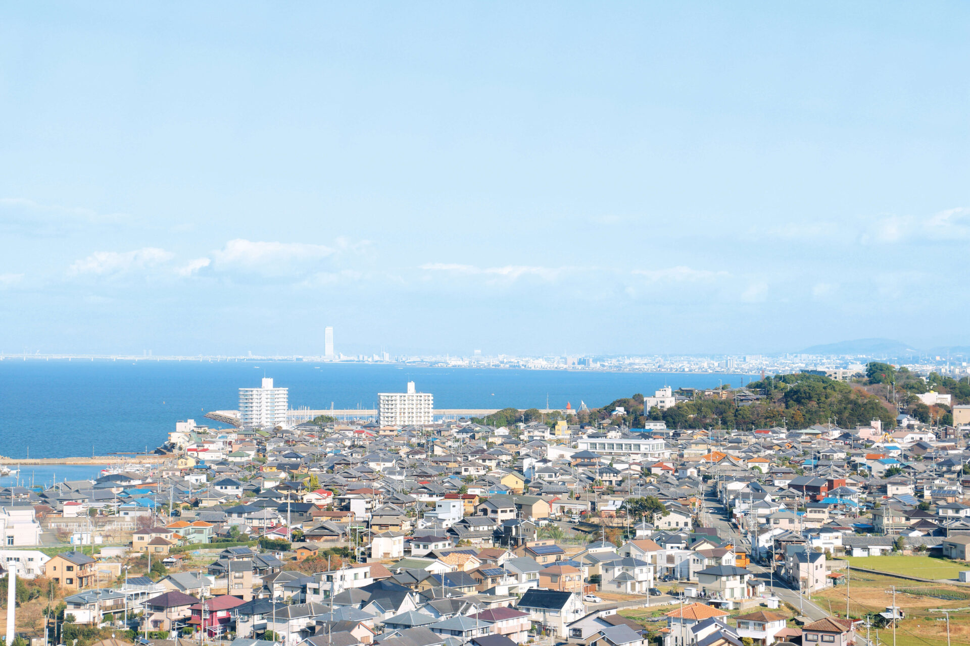 岬町全景