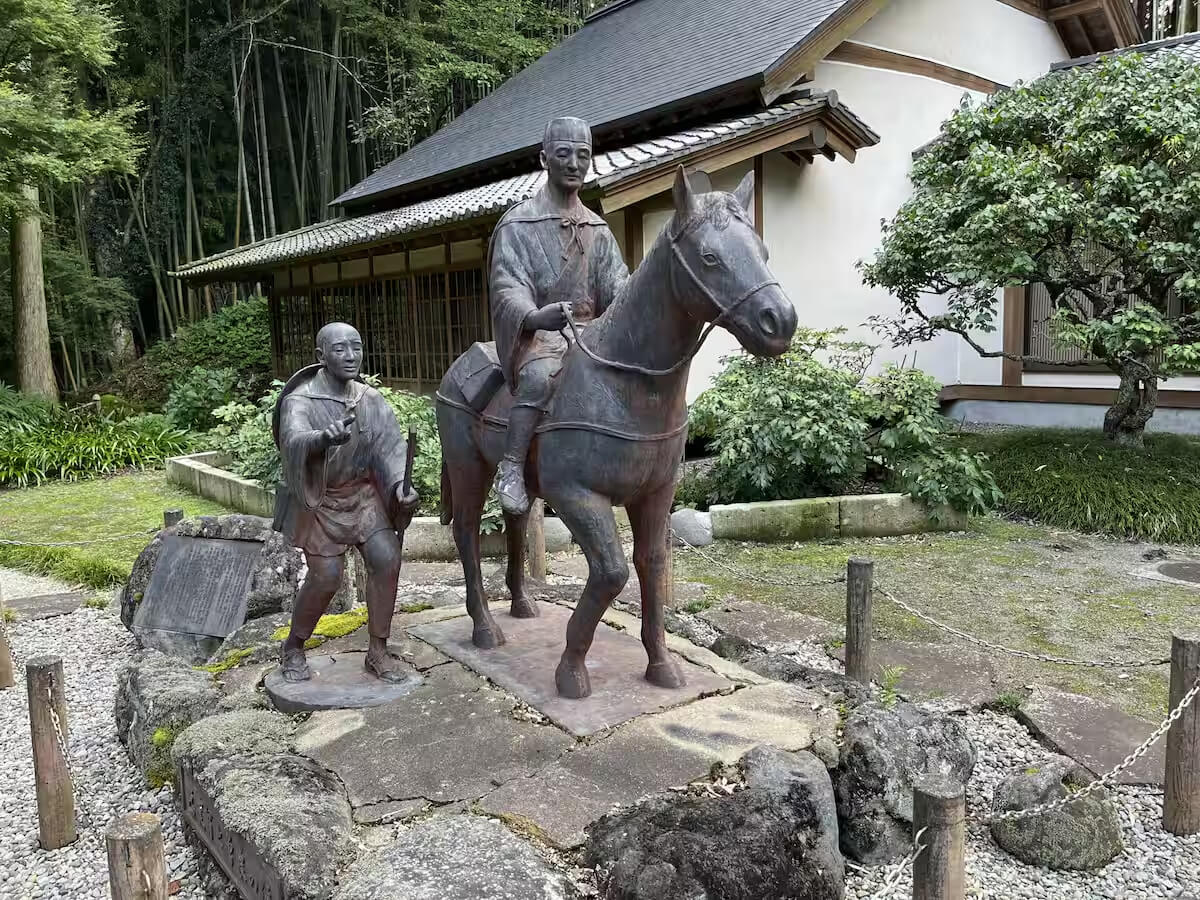 松尾芭蕉が「おくのほそ道」で最も長く滞在したと言われる黒羽