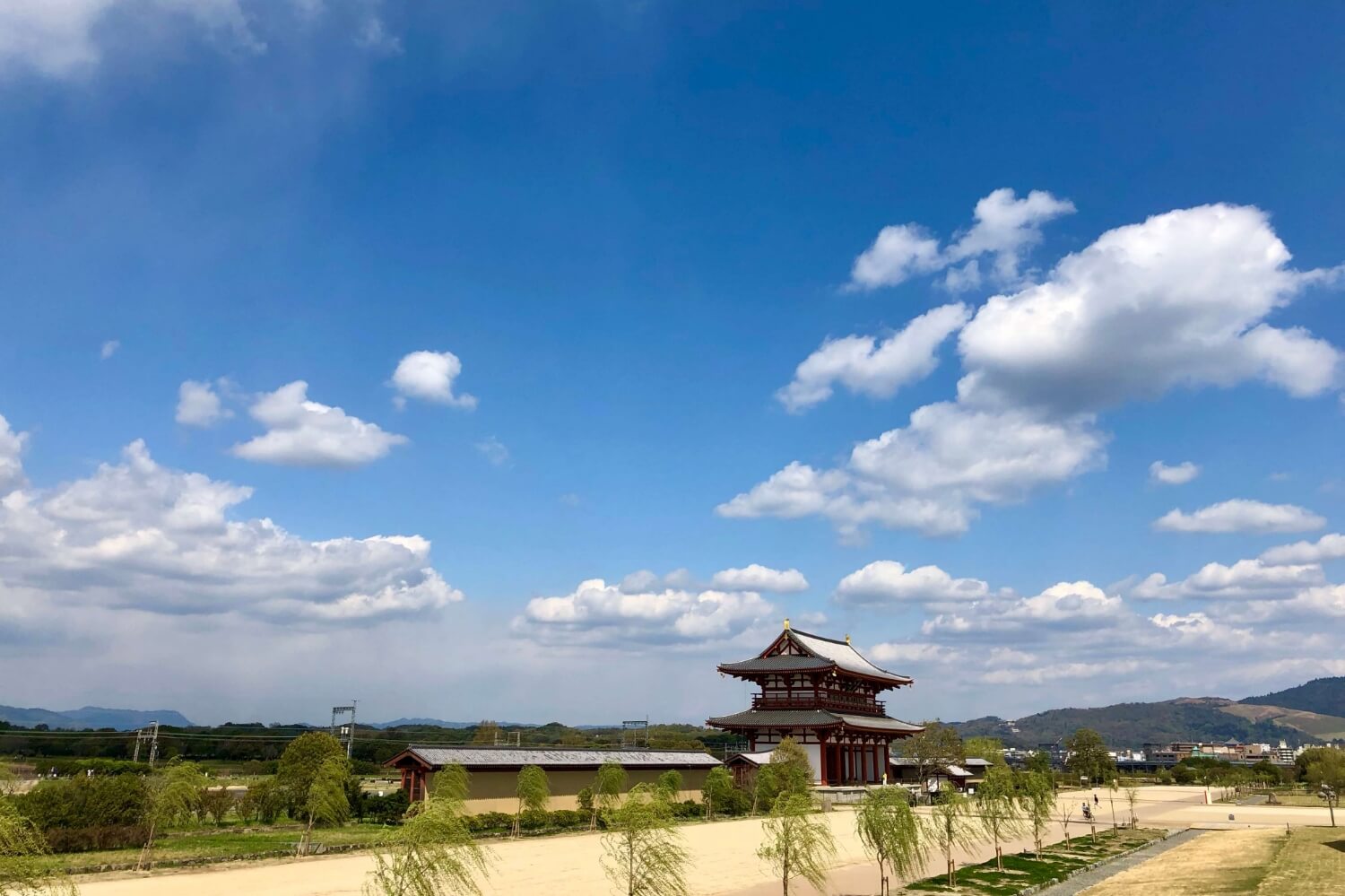 平城宮跡遠景