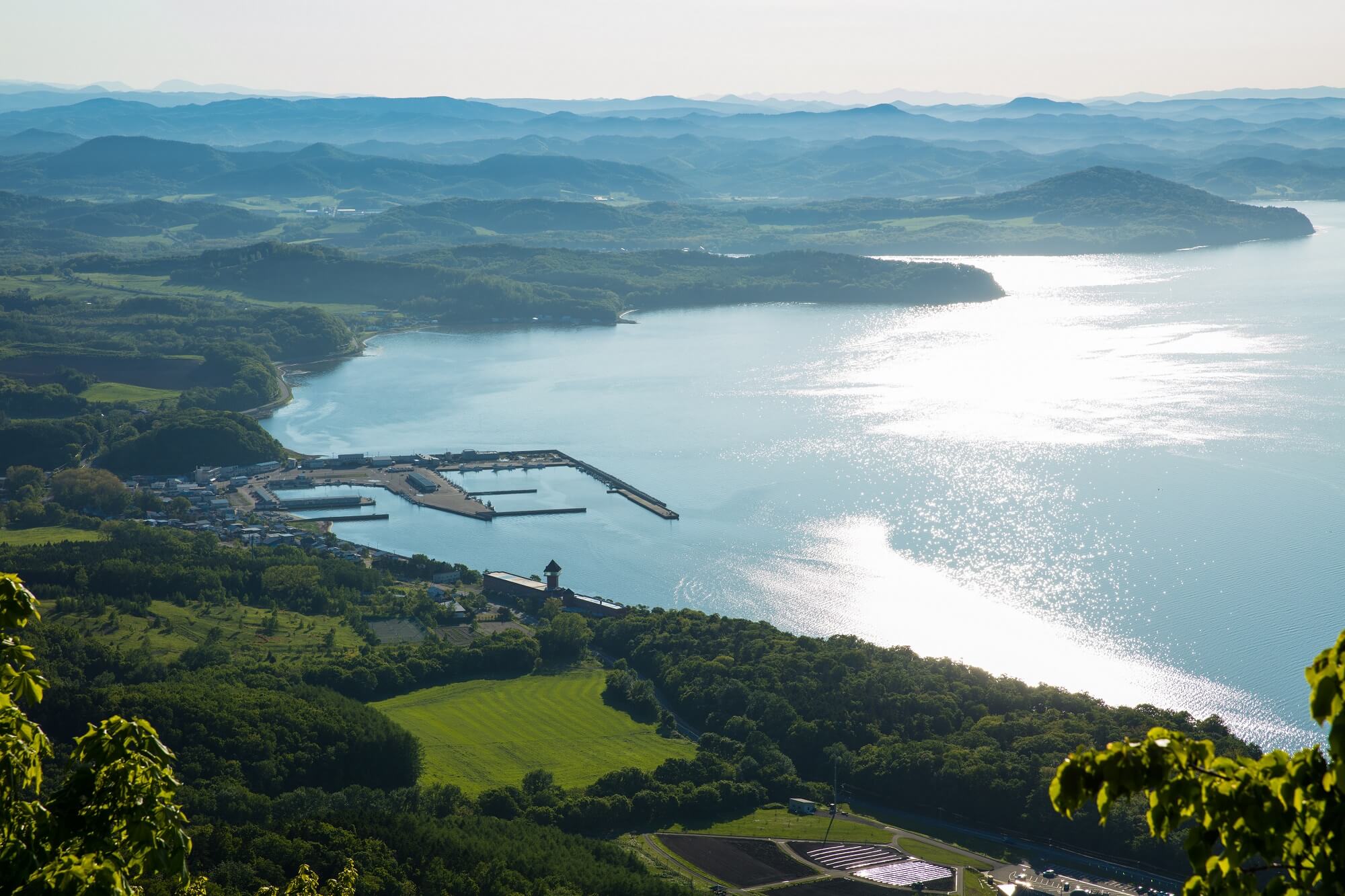 サロマ湖展望台からの風景