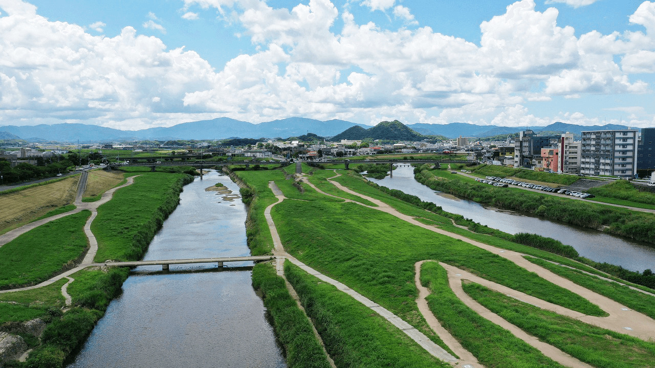 飯塚市の風景