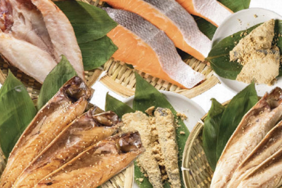 干物セット「秋田のうまいものセットA」(干物セット ひもの 冷凍 詰め合わせ)