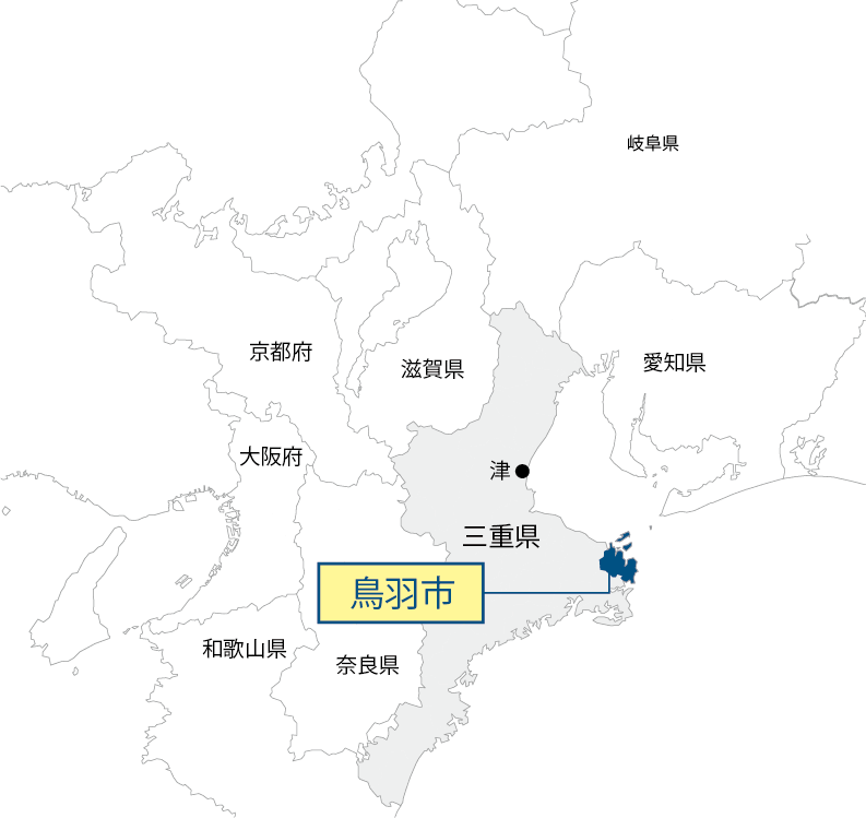 三重県鳥羽市マップ画像