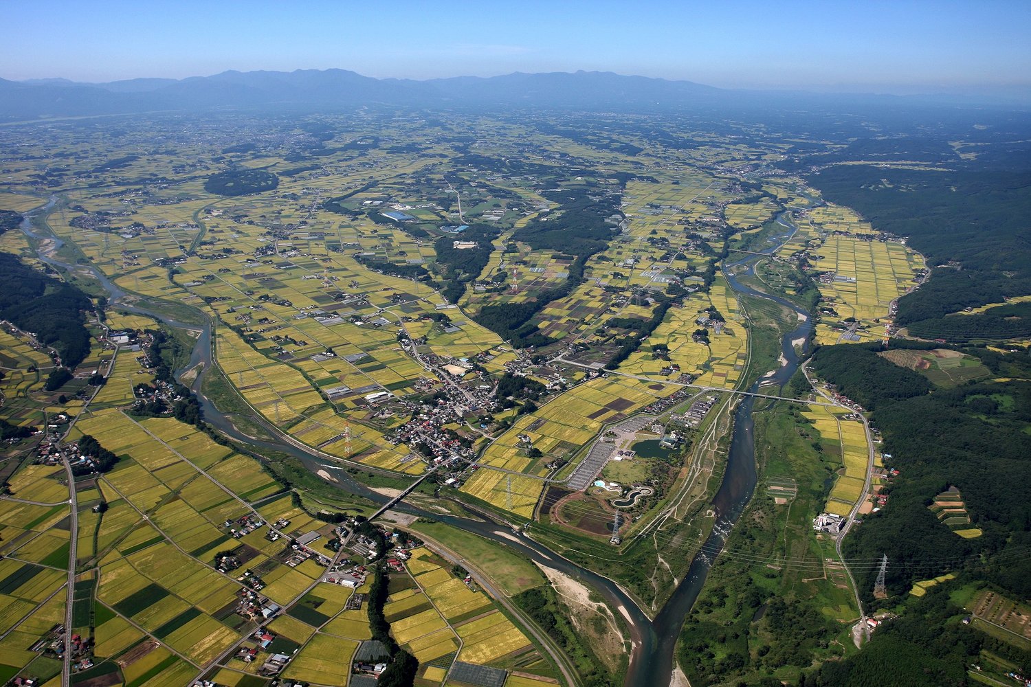 広大で肥沃な田園風景
