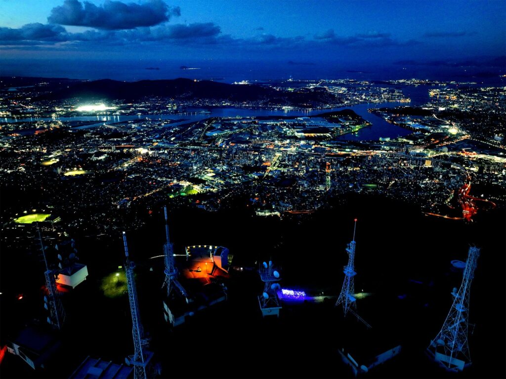 皿倉山夜景