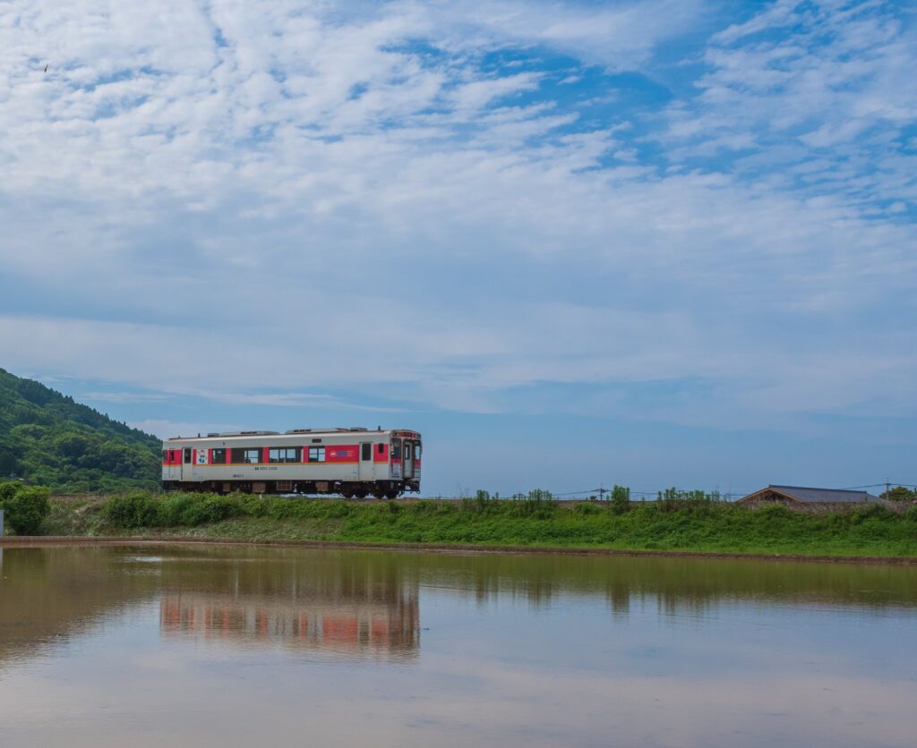 松浦鉄道と町並み