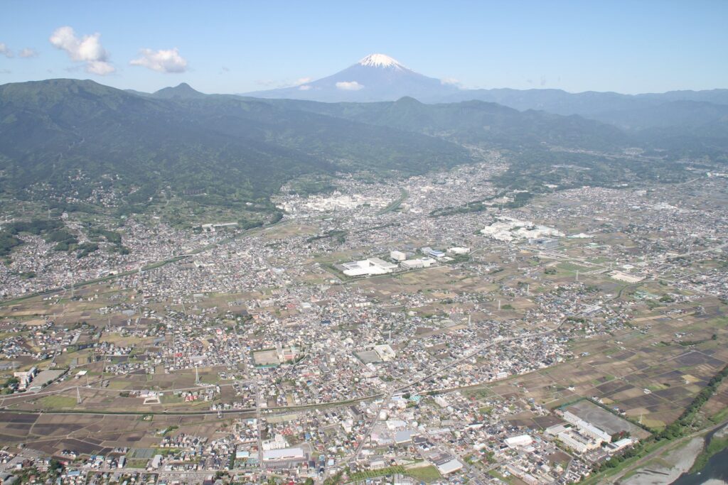 上空写真