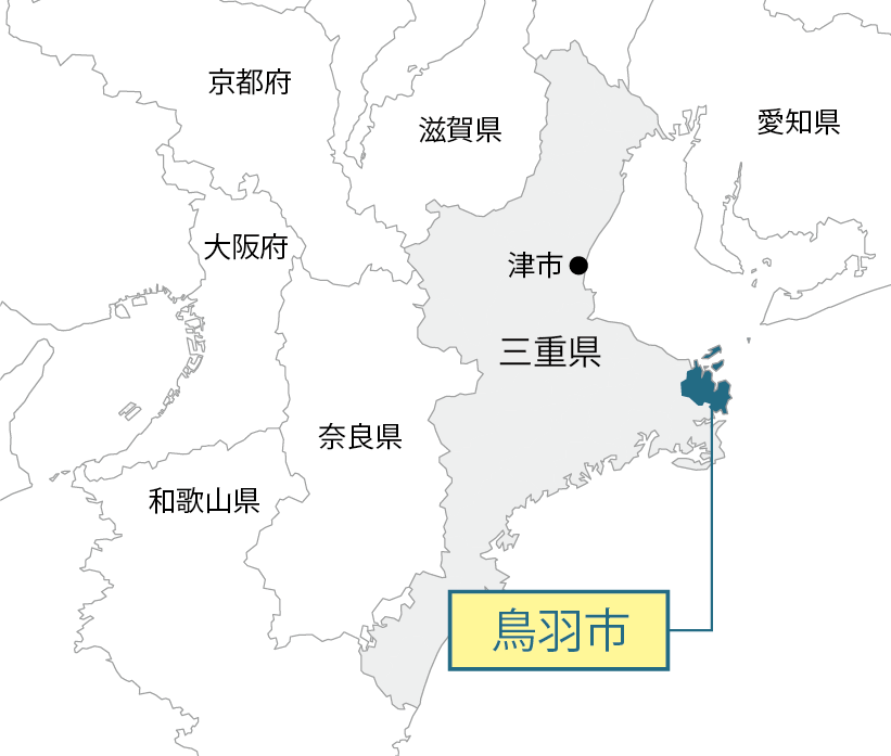 三重県鳥羽市マップ画像