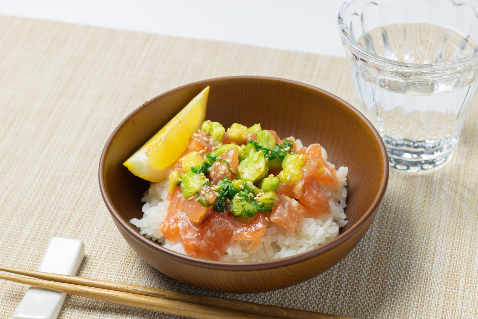 アトランティックサーモンポキ丼